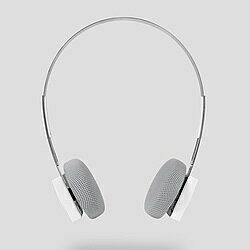 km5 �֥롼�ȥ������إåɥۥ� Lightwear Headphones �ۥ磻�� HP1-001W �ΥΥ�������󥻥���б� /Bluetooth�б� /USB�� HP1001W