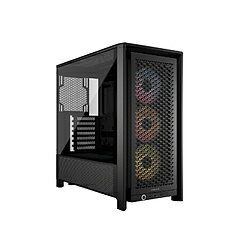 CORSAIR(コルセア) PCケース [ATX /Micro ATX /Extended ATX /Mini-ITX] FRAME 4000D RS ARGB ブラック CC-9011296-WW CC9011296WW
