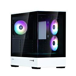 ZALMAN PCケース [Micro ATX /Mini-ITX] P30 BW ブラック/ホワイト P30BW