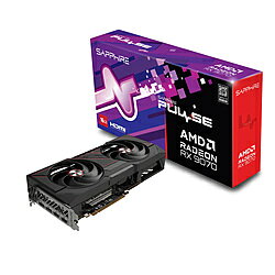SAPPHIRE(サファイア) グラフィックボード PULSE Radeon RX 9070 GAMING 16GB GDDR6 PULSERX907016GB/11349-03-20G ［Radeon RXシリーズ /16GB］ PULSERX907016GB11349