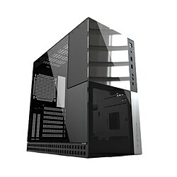GEOMETRICFUTURE PCケース [ATX /Micro ATX /Extended ATX /Mini-ITX] Model 4 Caliburn ブラック / ミラー GF-M4-CLB GF-M4-CLB