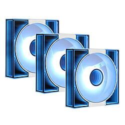 DARKFLASH ケースファンx3 [120mm /1600RPM] DM8(3個入) ホワイト DM8-WHITE-3IN1FAN DM8WHITE3IN1FAN