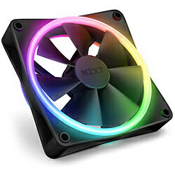NZXT ケースファン [120mm /1800RPM] F Series RGB DUO Fans ブラック RF-D12SF-B1 RFD12SFB1