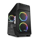 SHARKOON PCケース V1000W RGB SHA-V1000W RGB ブラック SHAV1000WRGB(2)