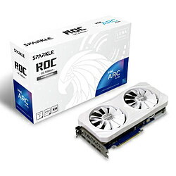 SPARKLE グラフィックボード SPARKLE Intel Arc A770 ROC Luna OC Edition ホワイト SA770RW-16GOC ［インテル GPUファミリー /16GB］ SA770RW16GOC