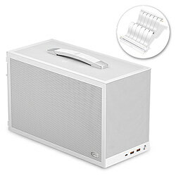 PCCOOLER PC������ [Mini-ITX] �ۥ磻�� K101MESHWH-RCSET K101MESHWHRCSET