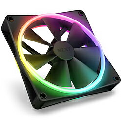 NZXT ケースファン [140mm /1800RPM] F Series RGB DUO Fans ブラック RF-D14SF-B1 RFD14SFB1 【864】