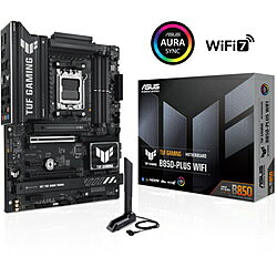 ASUS(エイスース) マザーボード(Socket AM5) TUF GAMING B850-PLUS WIFI ［ATX］ TUFGAMINGB850PLUSW