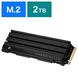 CORSAIR(コルセア) 内蔵SSD PCI-Express接続 (ヒートシンク付) ブラック CSSD-F2000GBMP600EHS ［2TB /M.2］ CSSDF2000GBMP600EHS