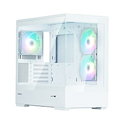 ZALMAN PCケース [Micro ATX /Mini-ITX] P30 White V2 ホワイト P30WhiteV2