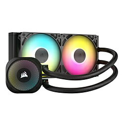 CORSAIR(コルセア) 水冷CPUクーラー NAUTILUS 240 RS ARGB ブラック CW-9060092-WW 120mmファンx2 [LGA..