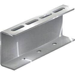 トラスコ中山 配管支持用チャンネルブラケット 100型 ステンレス L270 TKC1WB027S TKC1WB027S