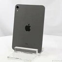 【中古】Apple(アップル) セール対象品 iPad mini 第6世代 64GB スペースグレイ MK7M3J/A Wi-Fi【291-ud】