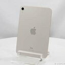 【中古】Apple(アップル) セール対象品 iPad mini 第6世代 64GB スターライト MK7P3J/A Wi-Fi【291-ud】