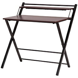 不二貿易 フォールディングワークデスク DBR/BK 70389 70389