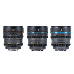 SIRUI シネマレンズ T1.2 APS-C/S35 3本セット(24/35/55mm) L/グレー SIRUI MS-3SLG-JP ［ライカL /単焦点レンズ］ MS-3SLG-JP 【864】 [代引不可]