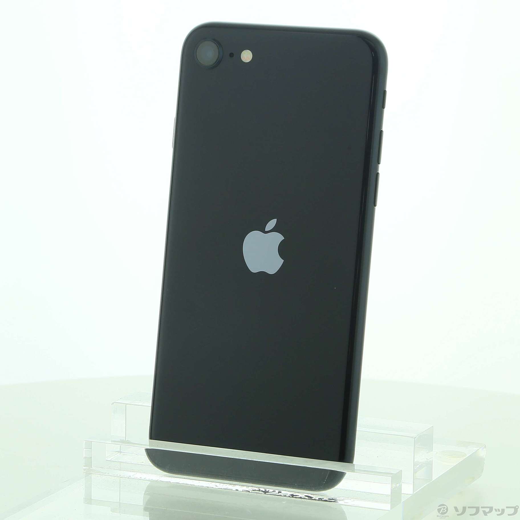 【中古】Apple(アップル) iPhone SE 第3世代 64GB ミッドナイト MMYC3J／A SIMフリー【291-ud】