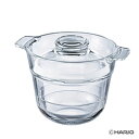 ハリオ 「中身が見える」耐熱ガラス製 電子レンジ用炊飯器 XRCPN-1 XRCPN1