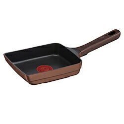 T-FAL エッグロースター 14cm x 18cm IHチタン・エクセレンス モカ G61518 ［IH対応］ G61518