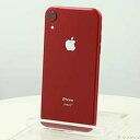 【中古】Apple(アップル) iPhoneXR 128GB プロダクトレッド NT0N2J/A SIMフリー【291-ud】