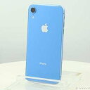 【中古】Apple(アップル) セール対象品 iPhoneXR 64GB ブルー MT0E2J/A SIMフリー【291-ud】