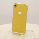 【中古】Apple(アップル) セール対象品 iPhoneXR 64GB イエロー MT082J/A SIMフリー【291-ud】