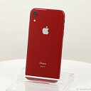 【中古】Apple(アップル) セール対象品 iPhoneXR 64GB プロダクトレッド MT062J/A SIMフリー【291-ud】