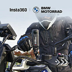 INSTA360(インスタ360) 360°カメラ Insta360 X4 BMW MOTORRAD Edition ブラック CINSABMA-BMW ［4K対応 /防水］ CINSABMABMW