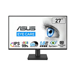 ASUS(エイスース) PCモニター Eye Care VA279HG ［27型 /フルHD(1920×1080) /ワイド /120Hz］ VA279HG 【sof001】 [振込不可] [代引不可]