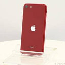 【中古】Apple(アップル) セール対象品 iPhone SE 第3世代 64GB プロダクトレッド MMYE3J/A SIMフリー【291-ud】