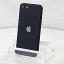 【中古】Apple(アップル) セール対象品 iPhone SE 第3世代 128GB ミッドナイト MMYF3J/A SIMフリー【291-ud】