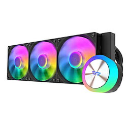 DARKFLASH 水冷CPUクーラー 120mmファンx3 [LGA1851/1700/1200/115x・AM5/AM4] DG360 ブラック DG360ARGB-BLACK DG360ARGBBLACK 【sof001】 [振込不可] [代引不可]