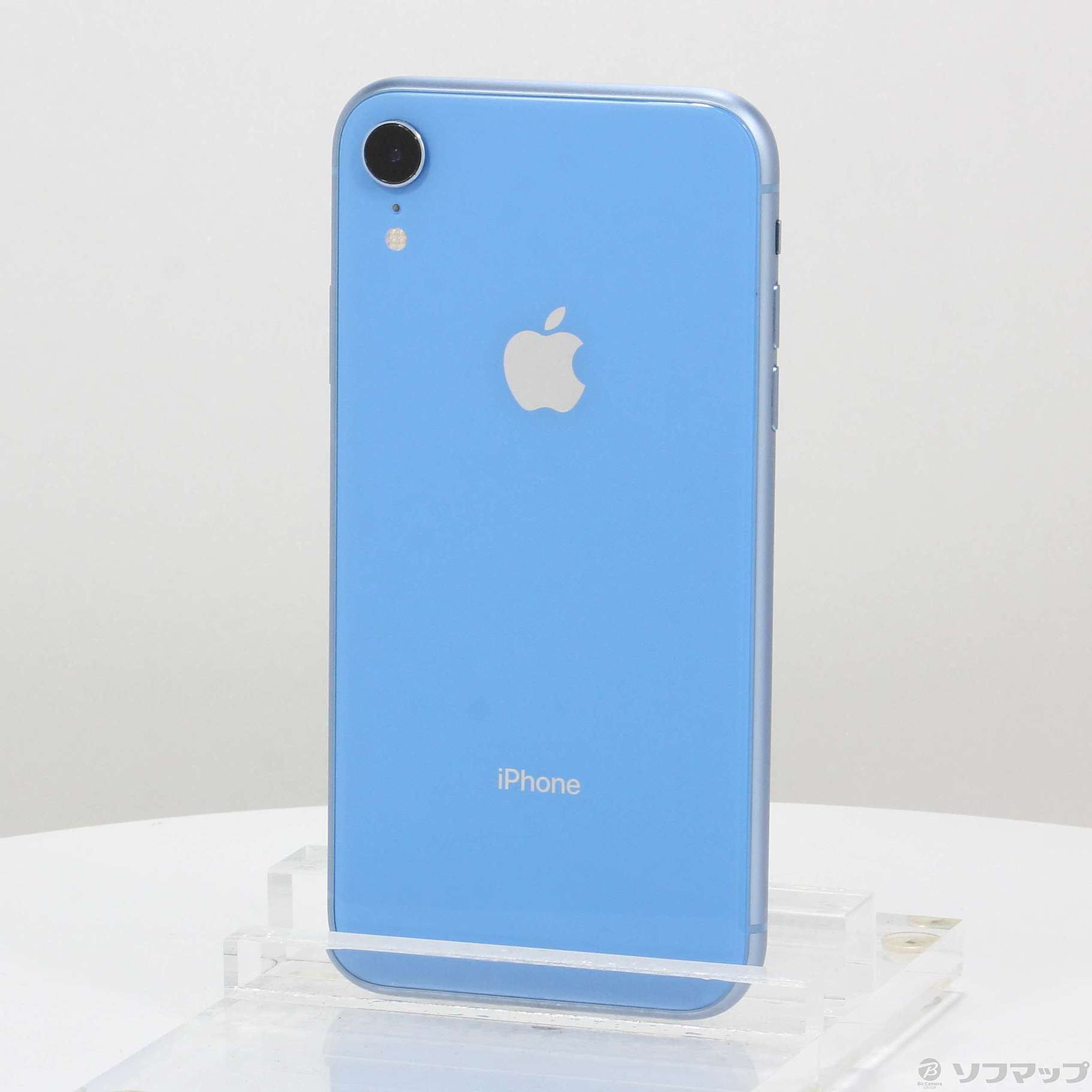 【中古】Apple(アップル) iPhoneXR 64GB ブルー MT0E2J／A SIMフリー【291-ud】