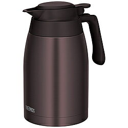 With Thermal Insulation - THERMOS(サーモス) ステンレスポット 食洗器対応モデル ブラウン TTG-1500-BW ［1.5L］ TTG1500BW