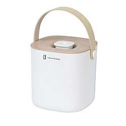 ライフオンプロダクツ 充電式ボックス型超音波加湿器 ホワイトウッド LCAHF014-WW ［超音波式］ LCAHF014WW