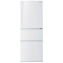 TOSHIBA(東芝) 冷蔵庫 VEGETA（ベジータ）SCシリーズ マットホワイト GR-Y33SC(WU) ［幅60cm /326L /3ドア /右開きタイプ /2025年］【基本設置料金セット】 GRY33SCWU 【お届け日時指定不可】