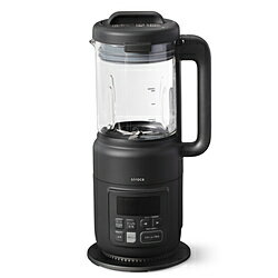 SIROCA ヒーター機能付きブレンダー おうちシェフBLENDER siroca ダークグレー SM-S151HD SMS151