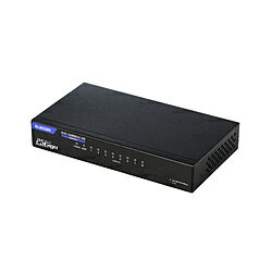 ELECOM(エレコム) スイッチングハブ [8ポート /2.5Giga対応 /ACアダプタ] メタル筐体 ブラック EHC-Q08..