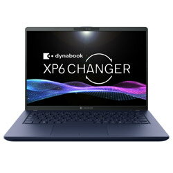 dynabook(ダイナブック) ノートパソコン dynabook XP6 ダークテックブルー P1P6APBL ［14.0型 /Windows11 Home /intel Core Ultra 5 /メモリ：16GB /SSD：512GB /M365 (24か月) or Office 選択可能 /日本語版キーボード /2025年12月モデル］ P1P6APBL