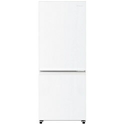 Hisense(ハイセンス) 冷凍冷蔵庫 ホワイト HR-D260KW ［55 /257L /2ドア /右開きタイプ /2025年］【基本設置料金セット】 HRD260KW 【お届け日時指定不可】