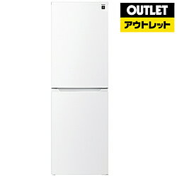 SHARP(シャープ) 冷蔵庫 マットホワイト SJ-BD23P-W [幅54.4cm /230L /2ドア /右開きタイプ /2024年]【生産完了品】【基本設置料金セット】 *SJBD23PW 【お届け日時指定不可】 [振込不可]