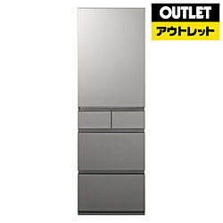 Panasonic(パナソニック) 冷蔵庫 RYタイプ シルバー NR-E41RY2-S [幅60cm /410L /5ドア /右開きタイプ /2025年]【生産完了品】【基本設置料金セット】 *NRE41RY2S 【お届け日時指定不可】 [振込不可]