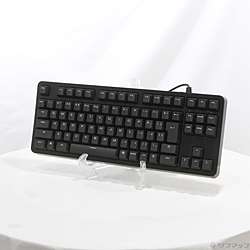 【中古】ELECOM(エレコム) メカニカルゲーミングキーボード 茶軸 TK-GK20TBK【291-ud】