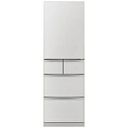 MITSUBISHI(三菱) 三菱冷蔵庫 三菱冷蔵庫 フラットリネンホワイト MR-BD46NL-W ［60.0(cm) /455L /5ドア /左開きタイプ /2025年］【基本設置料金セット】 MRBD46NLW 【お届け日時指定不可】