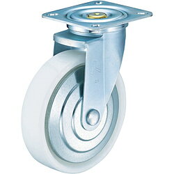 ハンマーキャスターセールス 特殊鋼　熱処理金具　自在　ナイロンB車　100mm　420YSNRB100BAR01 420YSN..