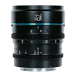 SIRUI シネマレンズ T1.2 APS-C/S35 75mm MFTマウント/ブラック SIRUI ブラック MS75M-B-JP ［マイクロフォーサーズ …