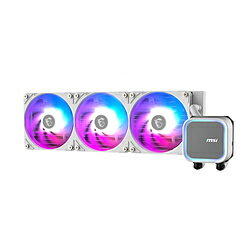 MSI(エムエスアイ) 水冷CPUクーラー 120mmファンx3 [LGA1851/1700・AM5/AM4] ホワイト MAG CORELIQUID A13 360 WHITE MAGCORELIQUIDA13360W