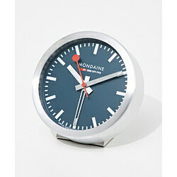 Other - MONDAINE MONDAINE モンディーン 置き時計 アラーム テーブルクロック 12.5cm ディープオーシャンブルー A997.MCAL.46SBV.2 MON0550000005C01125