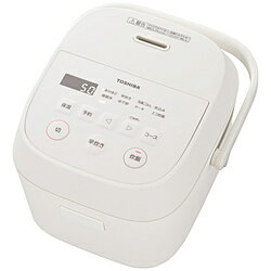 Rakuten - TOSHIBA(東芝) 炊飯器 ミルキーホワイト RC-5AMX-W ［3合 /マイコン］ RC5AMXW