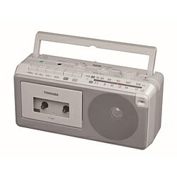 TOSHIBA(東芝) ラジカセ グレー TY-XKR1(H) ［ワイドFM対応］ TYXKR1H